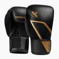 Рукавиці боксерські Hayabusa E1 Boxing black/gold 2
