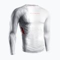 Рашгард лонгслів чоловічий Hayabusa Apex Rash Guard white/coral