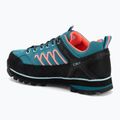 Жіночі трекінгові черевики CMP Moon Low Wp teal/red fluo 3