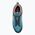 Жіночі трекінгові черевики CMP Moon Low Wp teal/red fluo 5