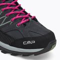 Черевики трекінгові жіночі CMP Rigel Mid Wp antracite/mineral green 7