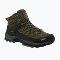 Чоловічі трекінгові черевики CMP Rigel Mid Wp olive/flame