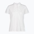 Жіноча футболка поло CMP 3T59676 White/Ice polo