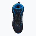 Юніорські трекінгові черевики CMP Rigel Mid Wp b.blue/bluestone/royal blue 5