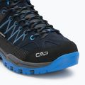 Юніорські трекінгові черевики CMP Rigel Mid Wp blue/bluestone/royal blue 7