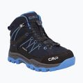 Юніорські трекінгові черевики CMP Rigel Mid Wp blue/bluestone/royal blue 8