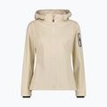 Жіноча софтшелл куртка CMP 39A5016 Zip Hood cream
