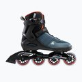 Чоловічі ролики Rollerblade Sirio 80 orion blue/spicy orange 2