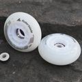 Роликові колеса Rollerblade Moonbeams Led Wheels 72мм/82A 4 шт. білі 06130000 101 5