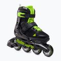 Роликові ковзани дитячі Rollerblade Microblade чорно-зелені 07221900 T83