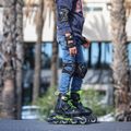 Роликові ковзани дитячі Rollerblade Microblade чорно-зелені 07221900 T83 6