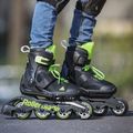 Роликові ковзани дитячі Rollerblade Microblade чорно-зелені 07221900 T83 7