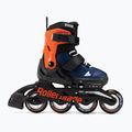 Роликові ковзани дитячі Rollerblade Microblade темно-синьо-помаранчеві 07221900 174 2