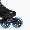 Роликові ковзани жіночі Rollerblade Macroblade 84 BOA чорно-блакитні 07370700092 6