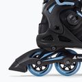 Роликові ковзани жіночі Rollerblade Macroblade 84 BOA чорно-блакитні 07370700092 7