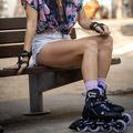 Роликові ковзани жіночі Rollerblade Macroblade 84 чорно-фіолетові 07370900 15