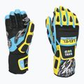 Рукавиці гірськолижні Level Worldcup CF yellow/blue 6