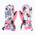 Рукавиці гірськолижні дитячі Level Junior Mitt pink 2