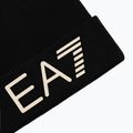 Шапка зимова EA7 Emporio Armani Mountain Logo Series Big Beanie black 3