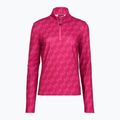 Кофта лижна жіноча EA7 Emporio Armani Pure Powerstretch T-Top Half Zip fancy vivacious mono