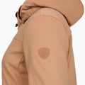 Куртка лижна жіноча EA7 Emporio Armani Pure Softshell mocha mousse 3
