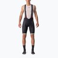 Чоловічі велосипедні шорти Castelli Competizione Kit чорні/сріблясто-сірі
