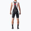 Чоловічі велосипедні шорти Castelli Competizione Kit чорні/сріблясто-сірі 2