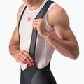 Чоловічі велосипедні шорти Castelli Competizione Kit чорні/сріблясто-сірі 3