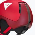 Шолом лижний дитячий Dainese Scarabeo Elemento metallic red/white logo 7