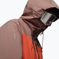 Куртка лижна чоловіча Oakley Canopy Pro Insulated dark umber/flame red 4