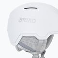 Шолом гірськолижний Briko Yuki matt shiny white/silver 7