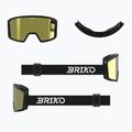Окуляри гірськолижні дитячі Briko Frostbite black/yellow 7