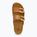 Жіночі шльопанці Scholl Montery 2 Straps Ad Med cognac 4