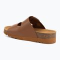 Жіночі шльопанці Scholl Montery 2 Straps Ad Med cognac 3