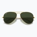 Окуляри сонцезахисні Ray-Ban Aviator Classic arista gold/green g-15 3