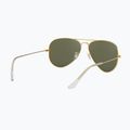 Окуляри сонцезахисні Ray-Ban Aviator Classic arista gold/green g-15 polarized 6
