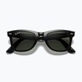 Окуляри сонцезахисні Ray-Ban Wayfarer Classic black/green polarized 3