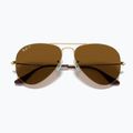 Сонцезахисні окуляри Ray-Ban Aviator Classic arista gold/brown polarized 3