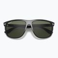 Окуляри сонцезахисні Ray-Ban Boyfriend black/dark green polarized 3