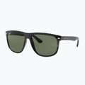 Окуляри сонцезахисні Ray-Ban Boyfriend black/dark green polarized 4