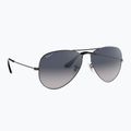 Окуляри сонцезахисні Ray-Ban Aviator Classic gunmetal/blue polarized