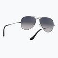 Окуляри сонцезахисні Ray-Ban Aviator Classic gunmetal/blue polarized 6