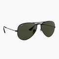 Окуляри сонцезахисні Ray-Ban Aviator Classic black/green g-15