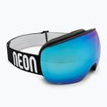 Окуляри гірськолижні Neon Beam black/white/mirror acciaio