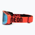 Окуляри гірськолижні Neon Light red/mirror acciaio 4