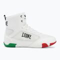 Кросівки боксерські LEONE 1947 Premium black/lime/blue/white 2