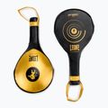 Лапи боксерські LEONE Speed Line Boxing Paddles чорно-золоті GM551 2