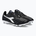 Футбольні бутси чоловічі Diadora Brasil Elite 2 LT LP12 чорно-білі DD-101.179061-D0214-40 4