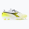 Чоловічі футбольні бутси Diadora Brasil Elite Tech GR LPX білі/чорні/флуо жовті 2