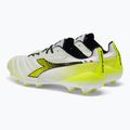 Чоловічі футбольні бутси Diadora Brasil Elite Tech GR ITA LPX білі/чорні/флуо жовті 3